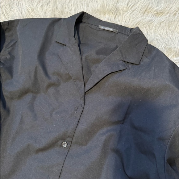 Radarista Black Cropped Shirt - Picture 4 of 4